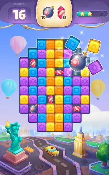 Cube Rush Adventure (Кьюб Раш Приключение)  [МОД Бесконечные деньги] Screenshot 3