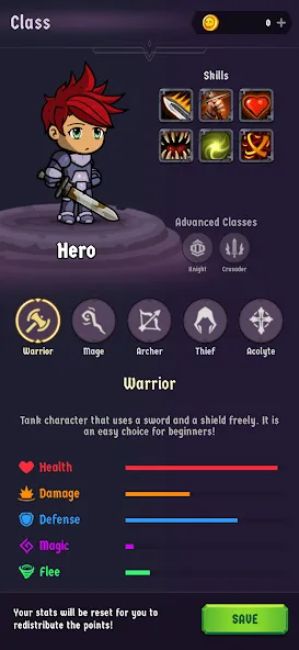 The Walking Hero - Idle RPG (Зе Волкинг Хиро)  [МОД Все открыто] Screenshot 2