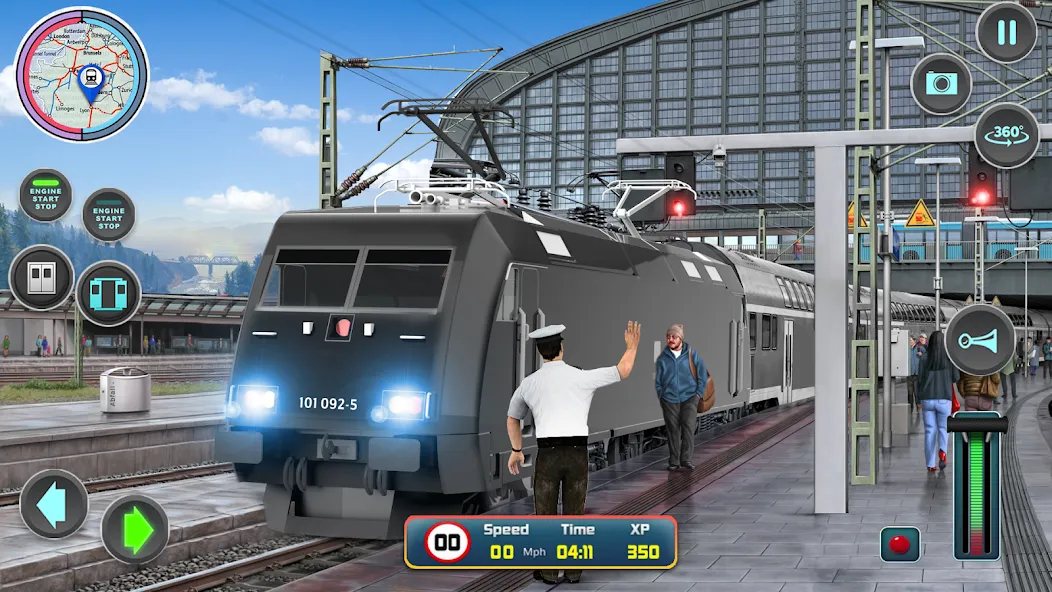 City Train Driver- Train Games  [МОД Много монет] Screenshot 1