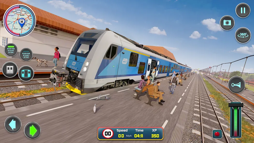 City Train Driver- Train Games  [МОД Много монет] Screenshot 5