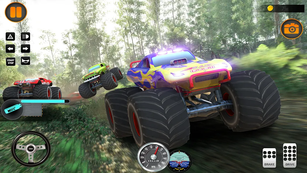 Monster Truck Off Road Racing  [МОД Много монет] Screenshot 5