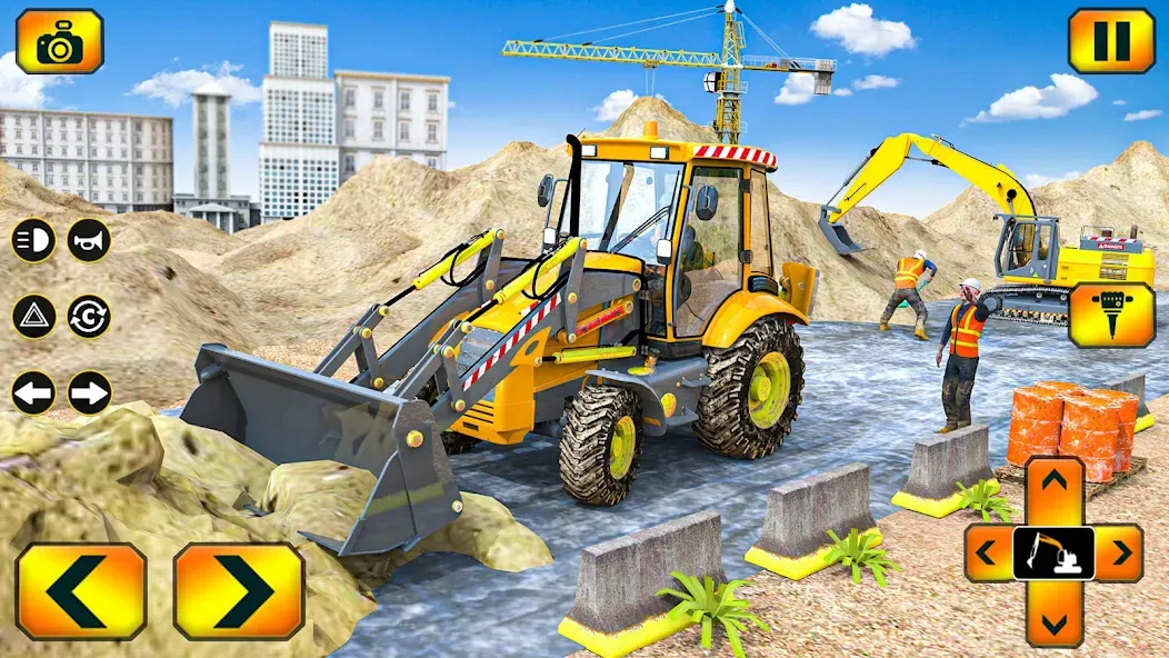 Sand Excavator Simulator Games  [МОД Unlocked] Screenshot 4