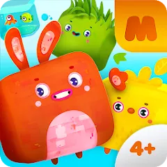 Скачать взломанную Cutie Cubies  [МОД Много денег] - стабильная версия apk на Андроид