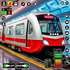 Взломанная City Train Games Driver Sim 3D  [МОД Бесконечные монеты] - полная версия apk на Андроид