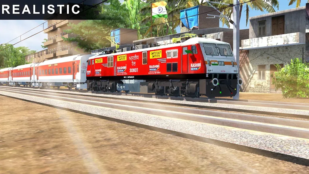 Indian Railway Train Simulator (Индийский Железнодорожный Поезд Симулятор)  [МОД Много денег] Screenshot 1