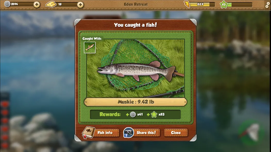 Fishing World (Фишинг Ворлд)  [МОД Menu] Screenshot 2