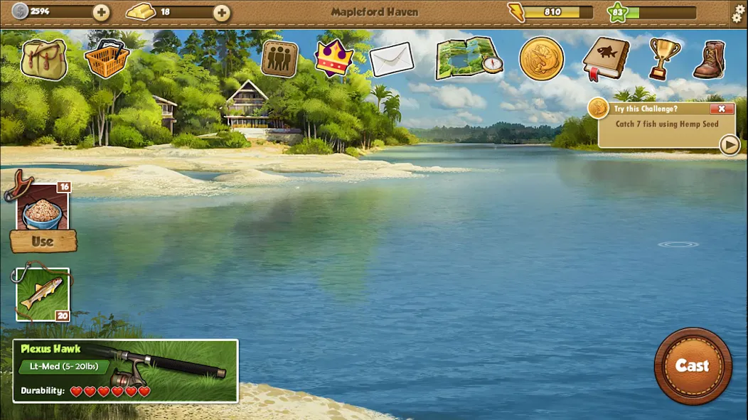 Fishing World (Фишинг Ворлд)  [МОД Menu] Screenshot 5