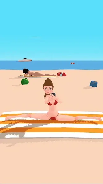 Flirt Master 3D (Флирт Мастер 3D)  [МОД Много денег] Screenshot 3