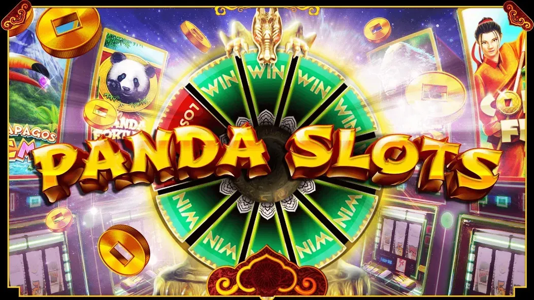 Panda Slots (Панда Слоты)  [МОД Бесконечные монеты] Screenshot 1