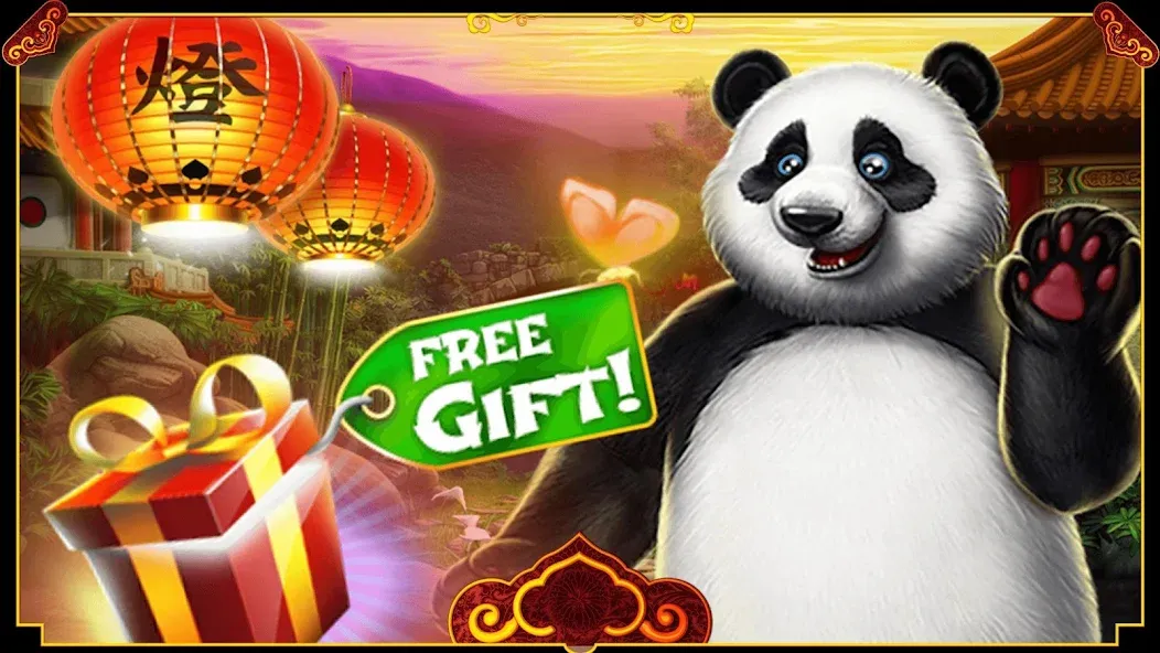 Panda Slots (Панда Слоты)  [МОД Бесконечные монеты] Screenshot 2