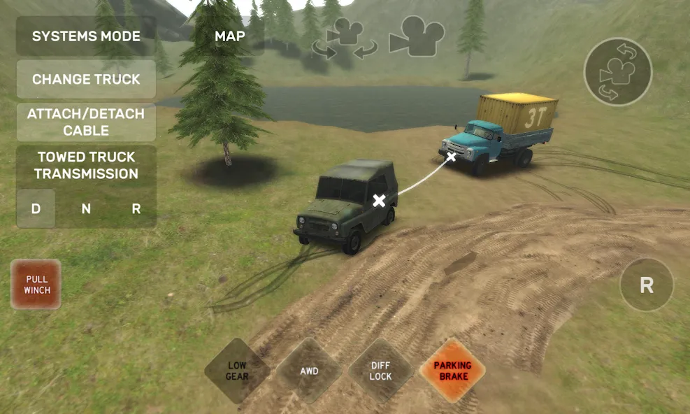 Dirt Trucker: Muddy Hills (Дрт Трукер)  [МОД Unlimited Money] Screenshot 1