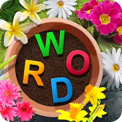 Скачать взломанную Word Garden : Crosswords (Уорд Гарден)  [МОД Mega Pack] - последняя версия apk на Андроид