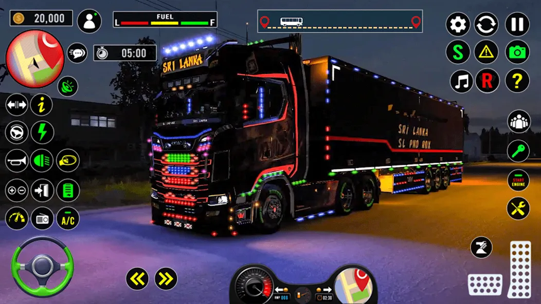 US Truck City Transport Sim 3d  [МОД Menu] Screenshot 3