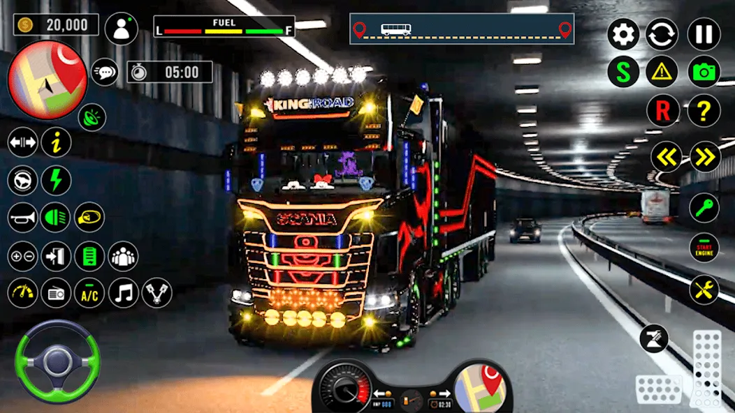 US Truck City Transport Sim 3d  [МОД Menu] Screenshot 4