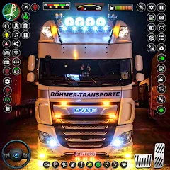 Скачать взлом US Truck City Transport Sim 3d  [МОД Menu] - полная версия apk на Андроид