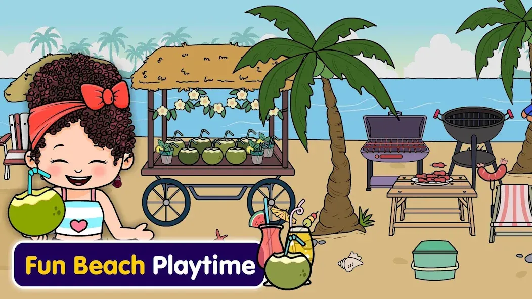 Tizi Town - My Hotel Games  [МОД Mega Pack] Screenshot 5