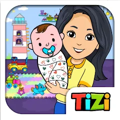 Взломанная My Tizi Town Daycare Baby Game  [МОД Unlocked] - стабильная версия apk на Андроид