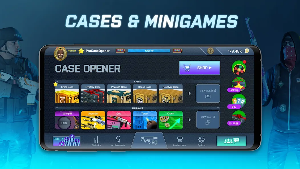 Case Opener - skins simulator (Кейс Опенер)  [МОД Mega Pack] Screenshot 2