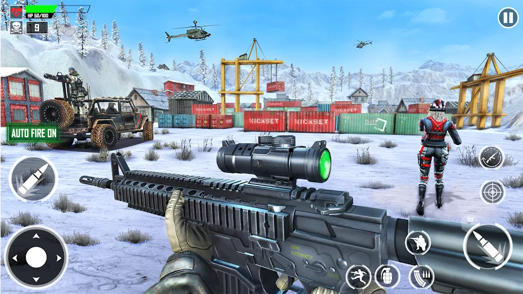 First Person Shooter Mode  [МОД Бесконечные деньги] Screenshot 2