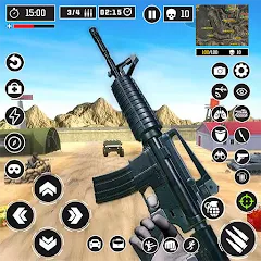 Взломанная First Person Shooter Mode  [МОД Бесконечные деньги] - полная версия apk на Андроид