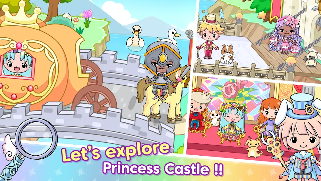 Jibi Land : Princess Castle (Джиби Лэнд)  [МОД Unlimited Money] Screenshot 1