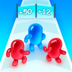 Взломанная Join Blob Clash 3D: Mob Runner (Джойн Блоб Клаш 3D)  [МОД Бесконечные монеты] - полная версия apk на Андроид