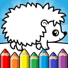 Взлом Easy coloring book for kids  [МОД Бесконечные монеты] - стабильная версия apk на Андроид