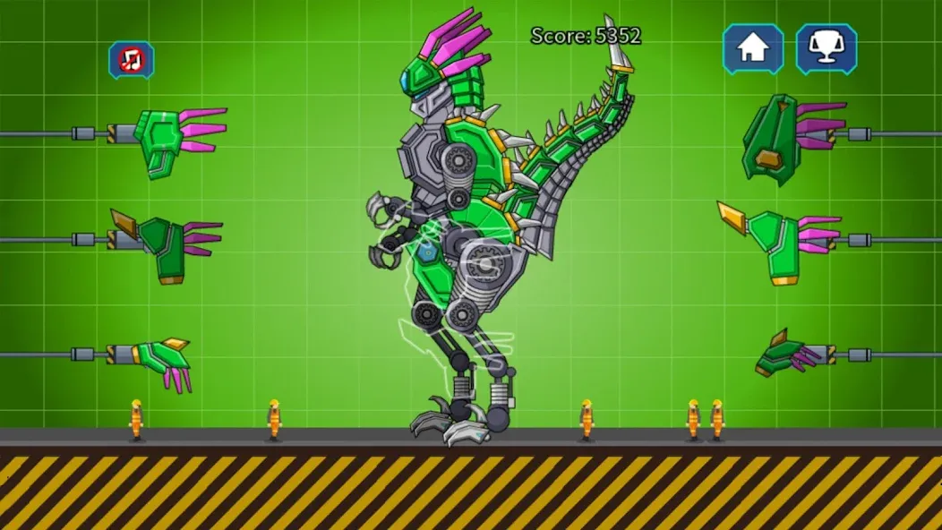 Velociraptor Rex Dino Robot (Велоцираптор Рекс Дино Робот)  [МОД Unlocked] Screenshot 3