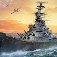 Взломанная WARSHIP BATTLE:3D World War II  [МОД Много монет] - последняя версия apk на Андроид