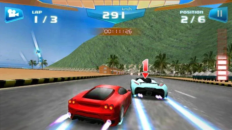 Fast Racing 3D  [МОД Много денег] Screenshot 2