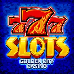 Скачать взломанную Golden City Casino (Голден Сити Казино)  [МОД Много монет] - полная версия apk на Андроид