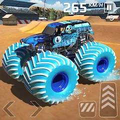 Скачать взлом Car Games: Monster Truck Stunt (Монстртрак стант)  [МОД Много денег] - последняя версия apk на Андроид