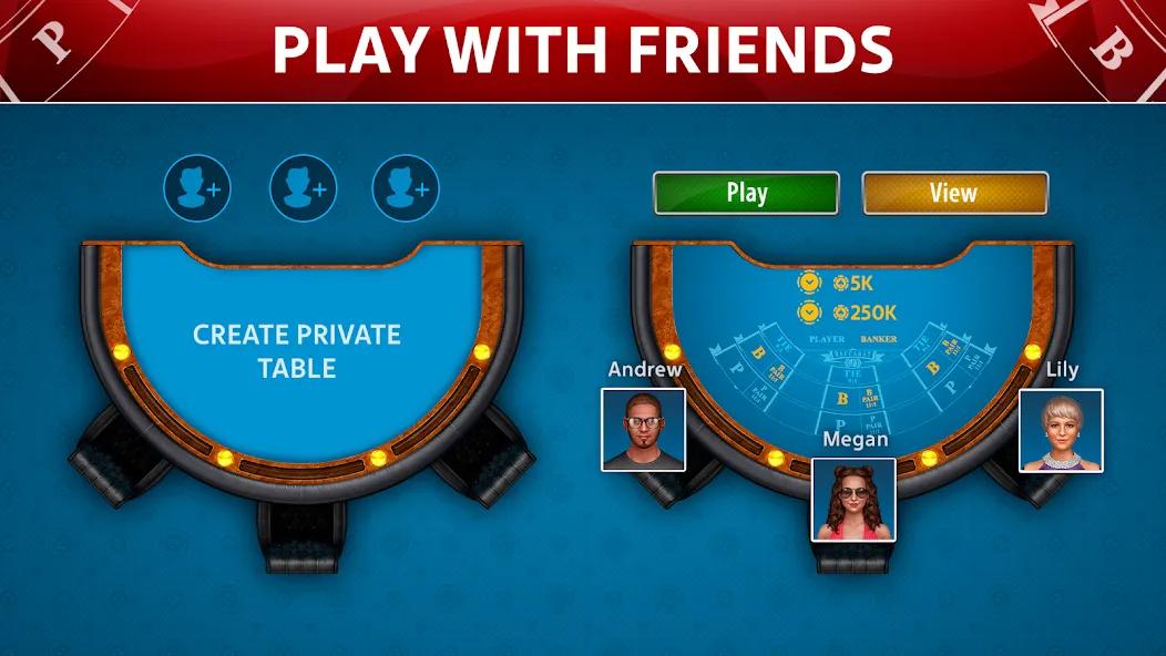 Baccarat Online: Baccarist  [МОД Все открыто] Screenshot 4