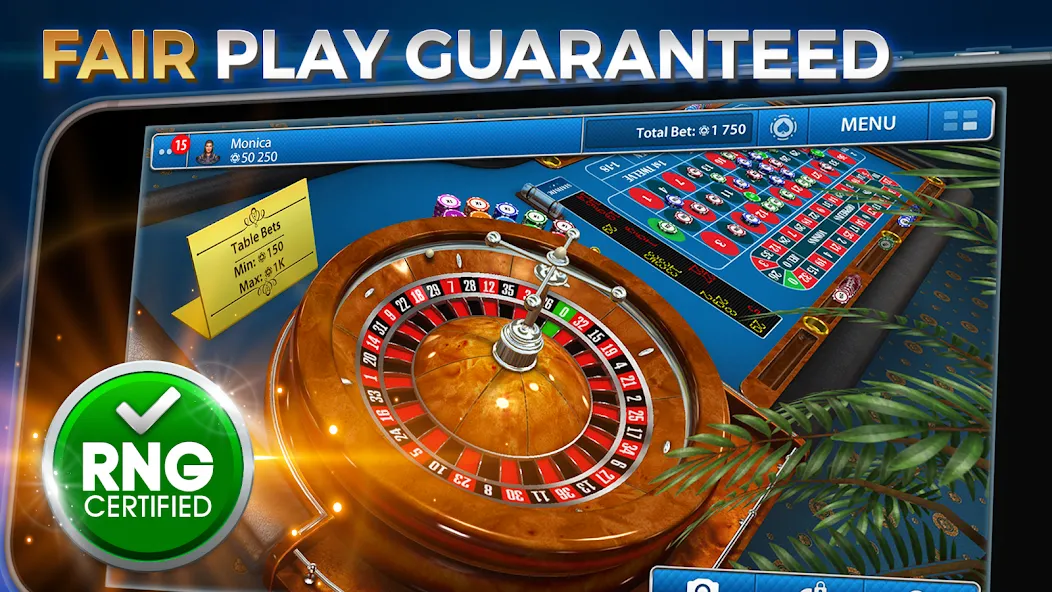 Casino Roulette: Roulettist  [МОД Menu] Screenshot 1