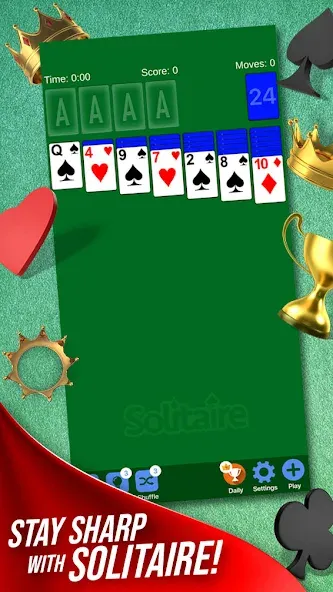 Solitaire + Card Game by Zynga  [МОД Все открыто] Screenshot 1