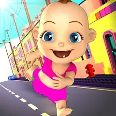 Взломанная Baby Run The Babysitter Escape  [МОД Mega Pack] - стабильная версия apk на Андроид