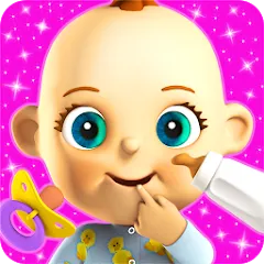 Скачать взломанную Talking Babsy Baby  [МОД Много монет] - последняя версия apk на Андроид