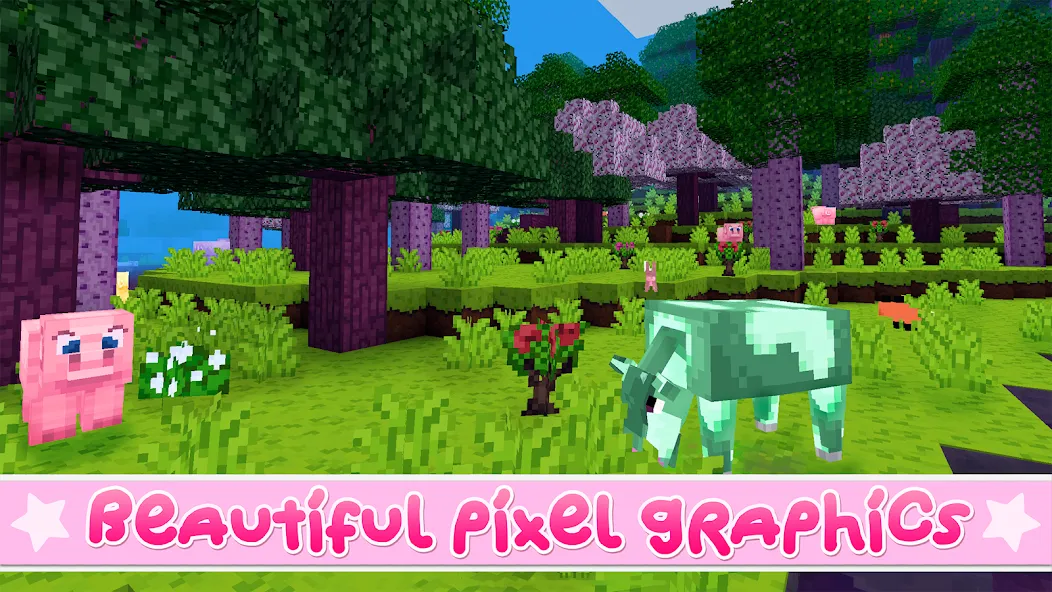 Kawaii World - Craft and Build (Кавайи Ворлд)  [МОД Unlimited Money] Screenshot 4