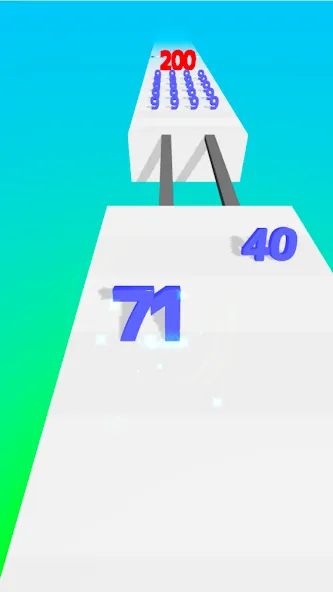 Number Master: Run and merge (Намбер Мастер)  [МОД Много денег] Screenshot 3