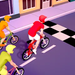 Скачать взломанную Bike Rush (Байк Раш)  [МОД Бесконечные монеты] - стабильная версия apk на Андроид