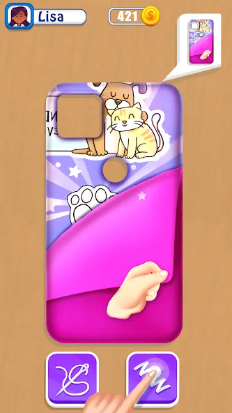 Phone Case DIY Mobile Games  [МОД Mega Pack] Screenshot 3