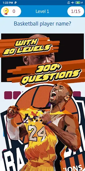 basketball player quiz  [МОД Много монет] Screenshot 3