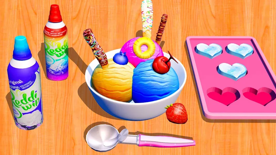 Ice Cream Games: Rainbow Maker (Айс Крем Геймс)  [МОД Все открыто] Screenshot 5