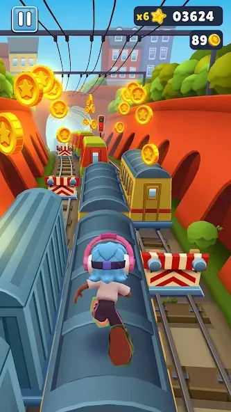 Subway Surfers (абвей Серферс)  [МОД Все открыто] Screenshot 3