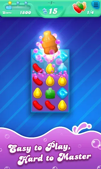 Candy Crush Soda Saga (Кенди Краш Сода Сага)  [МОД Меню] Screenshot 1