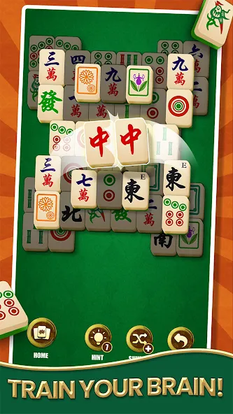 Mahjong Solitaire - Master (Маджонг Солитер)  [МОД Mega Pack] Screenshot 1