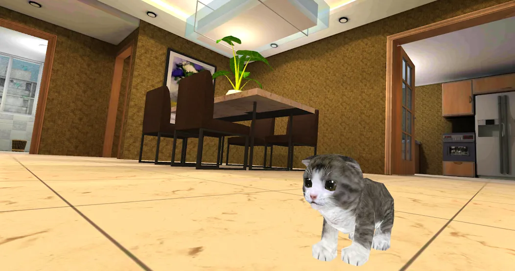 Kitten Cat Simulator 3D Craft  [МОД Много денег] Screenshot 2