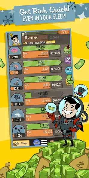 AdVenture Capitalist (ЭдВенчер Капиталист)  [МОД Все открыто] Screenshot 5