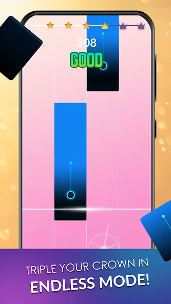 Piano Dream: Tap Piano Tiles 3 (Пиано Дрим)  [МОД Menu] Screenshot 2