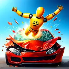 Скачать взломанную Realistic Car Crash Simulator (Реалистичный симулятор автокатастроф)  [МОД Бесконечные монеты] - стабильная версия apk на Андроид